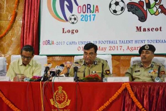 BSF launching Football Talent Hunt Tournament 